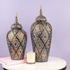 The Moroccan Maze Ceramic Decorative Vase - Set of 2